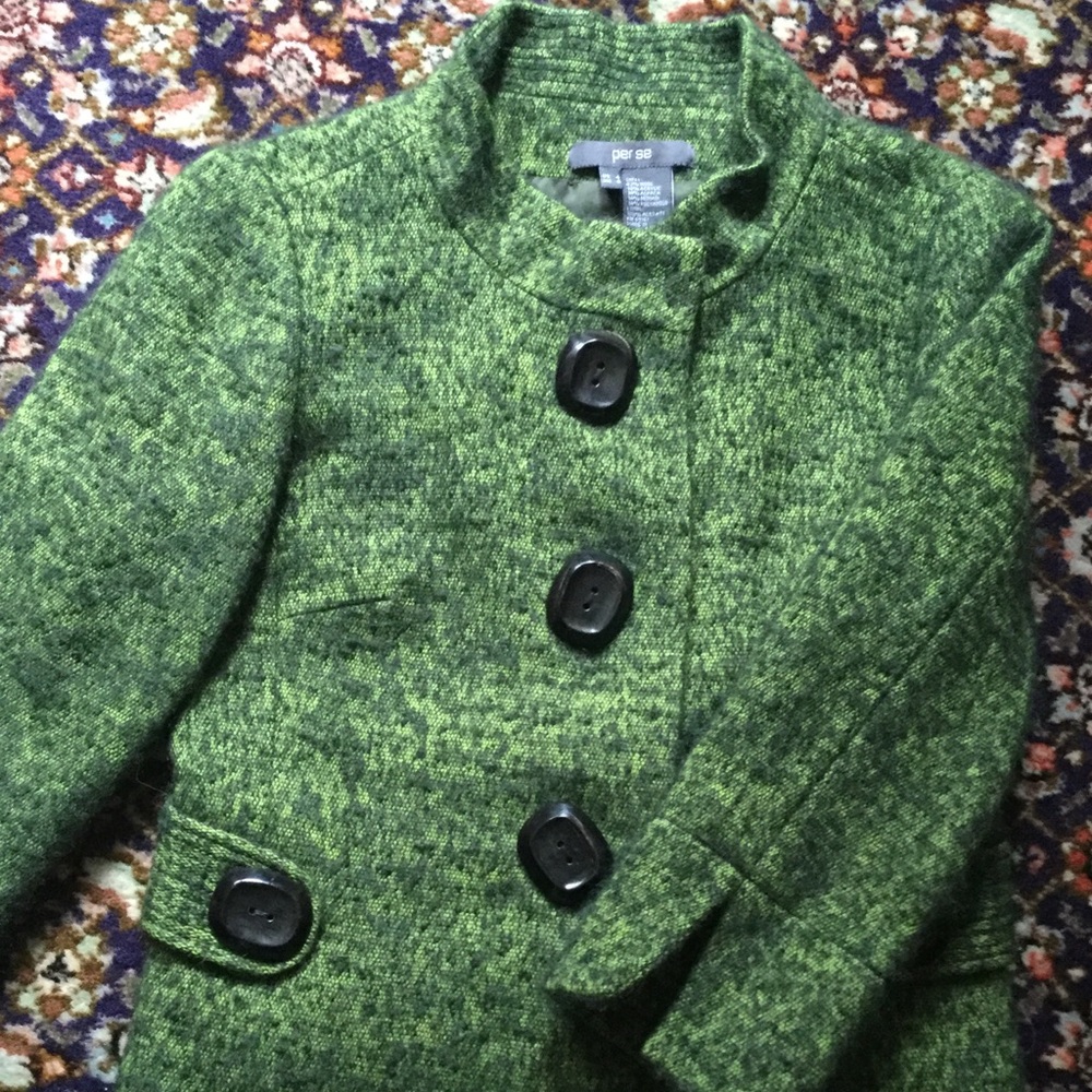 Jackie-O tweed Jacket with a NY frame of mind.